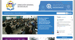 Desktop Screenshot of mendoza.edu.ar