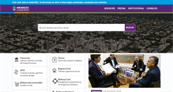 Desktop Screenshot of mendoza.gov.ar