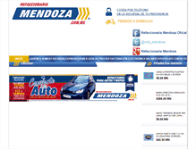 Tablet Screenshot of mendoza.com.mx